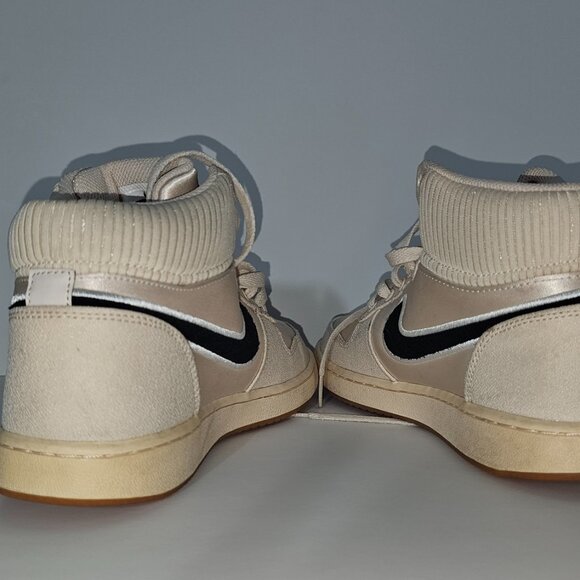 Nike Court Borough Mid Sneakers Men’s 8.5 | Beige/Cream | AQ7769-800 - Picture 6 of 9